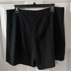 Classic Black Dress Shorts